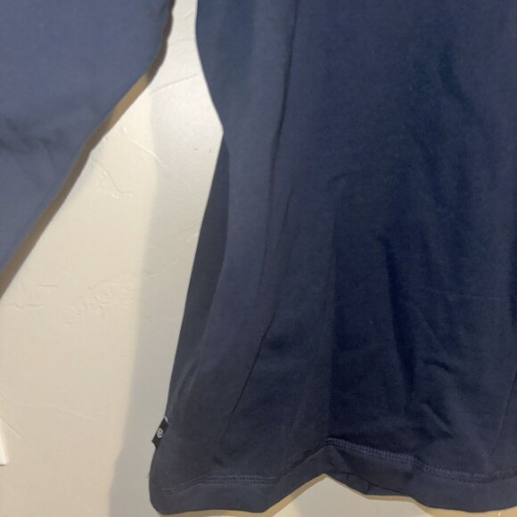 Ted Baker London Men’s Navy 1/2 Zip Preppy Pullover Casual Sweater Size 4 - Picture 10 of 12